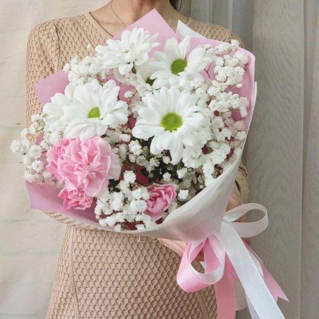 Букет цветов "Милая история" Букет цветов "Милая история"